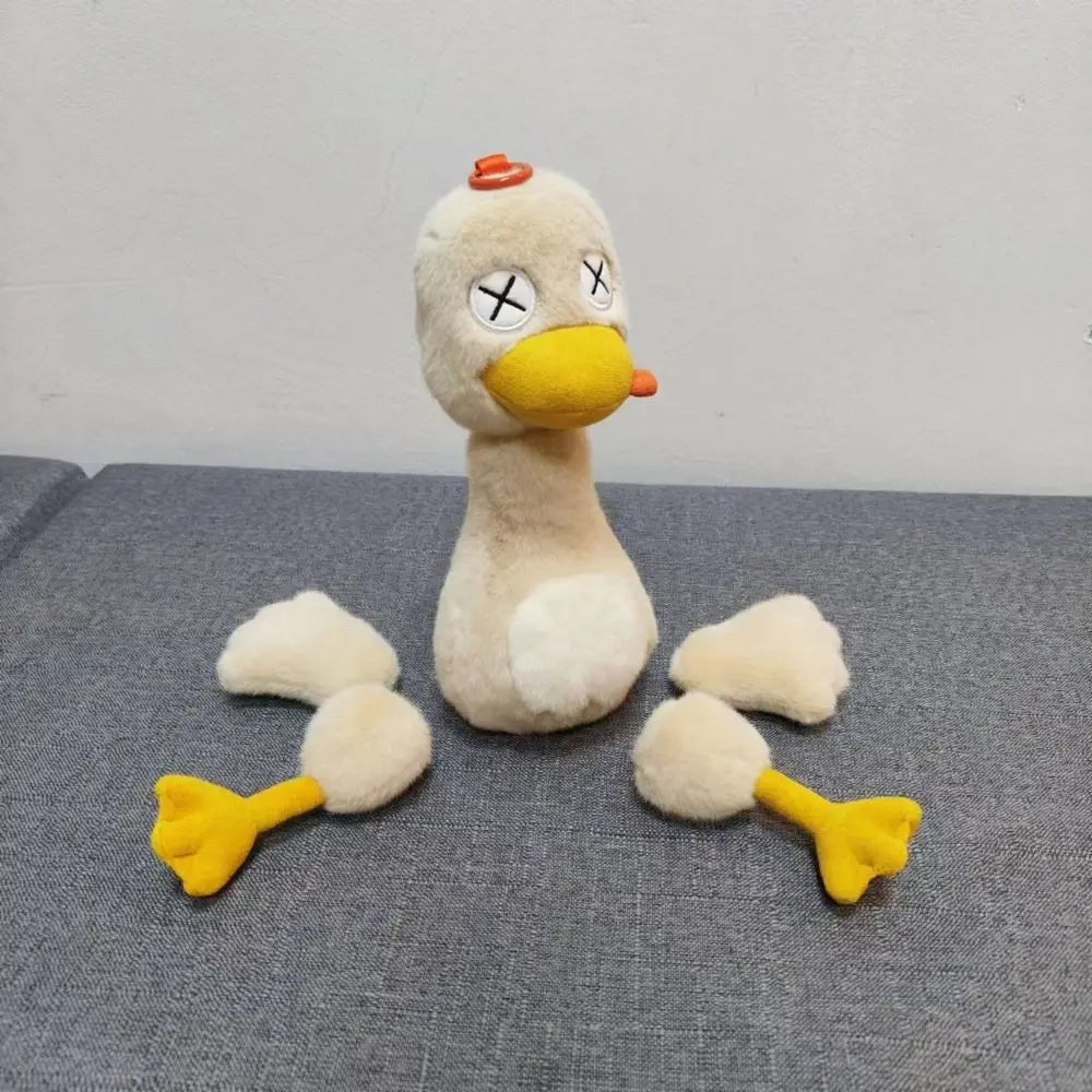 Magnetic Duck Plush Toy – Detachable Cute Desk Buddy – Size Reference | Toki Toy Box