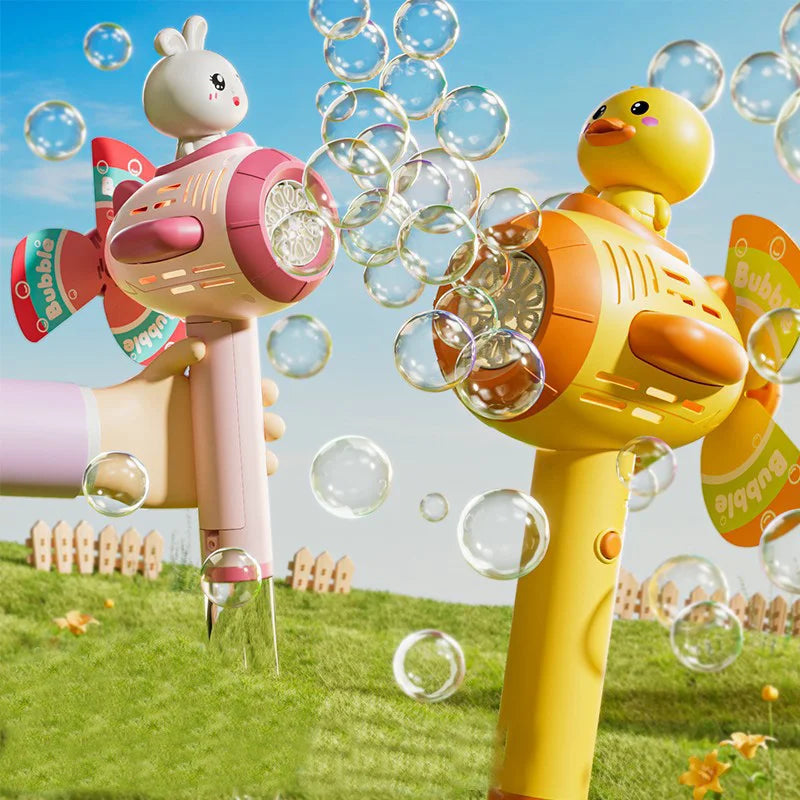 12-Hole Bubble Blaster – Automatic LED Bubble Machine