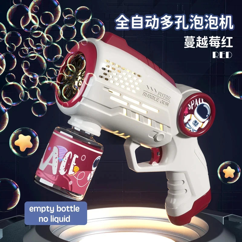 Astronaut Bubble Machine – Automatic Rocket Blaster Toy – View 19 | Toki Toy Box