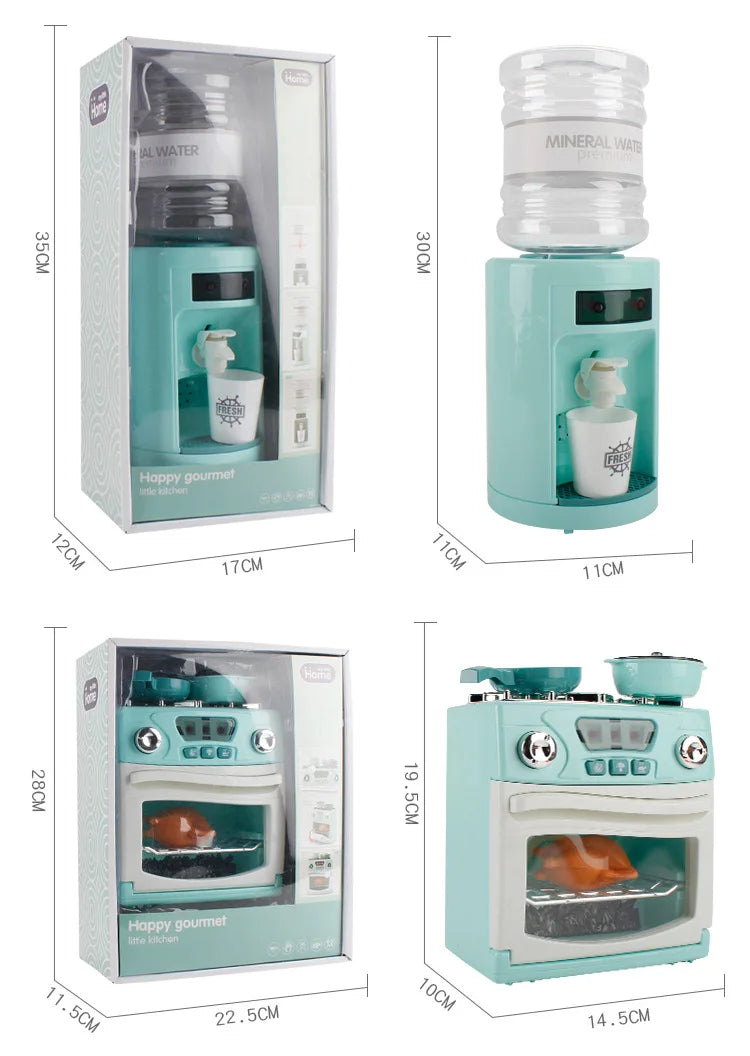 Pretend Kitchen Appliance Play Set for Curious Kids