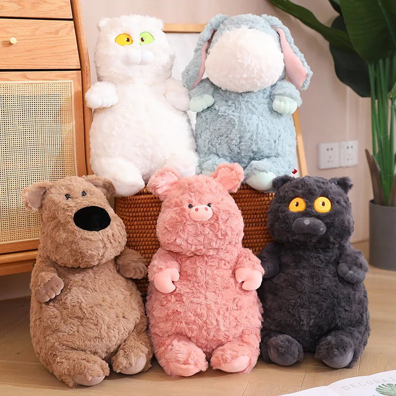 Squishy Animal Plush Pillow – Ultra Soft Cuddle Toy | Toki Toy Box – In Use | Toki Toy Box