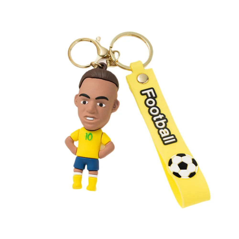 Football Player Keychain Set – 6 Collectible Figures