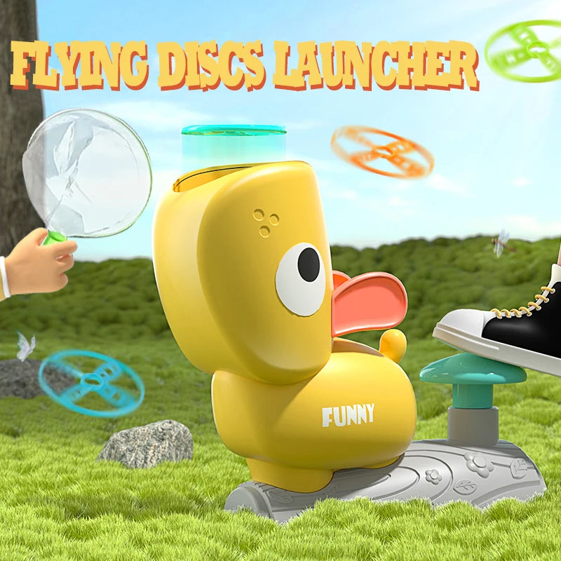 Air Rocket Launcher – Soaring Flying Disc Toy for Kids | Indoor & Outdoor Active Play