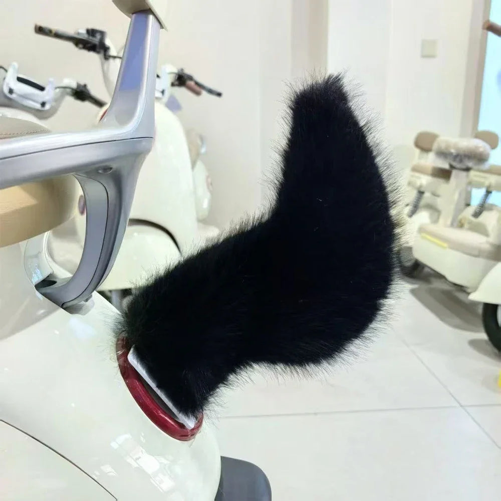Remote Control Wagging Plush Tail – Fun Vehicle Decor