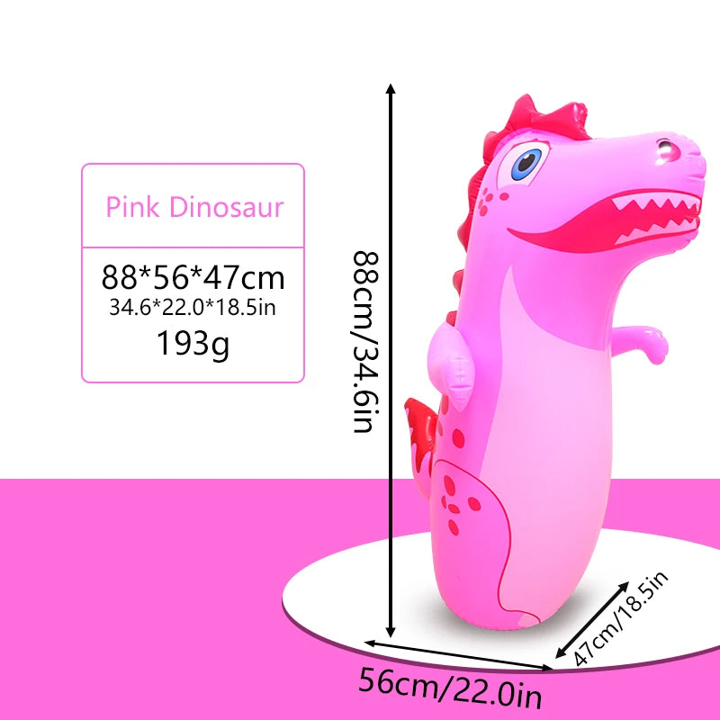 Inflatable Dinosaur Punching Bag – 90cm Bounce-Back