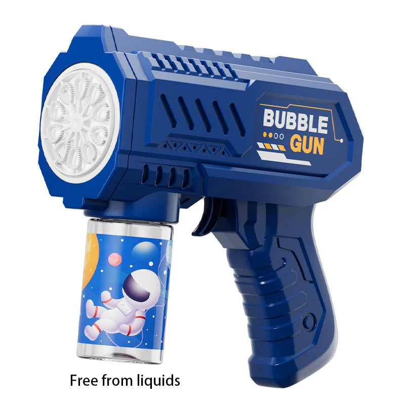 Astronaut Bubble Machine – Automatic Rocket Blaster Toy – View 23 | Toki Toy Box