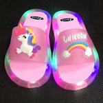 Children   Slippers Cartoon Lighted Fashion Cute