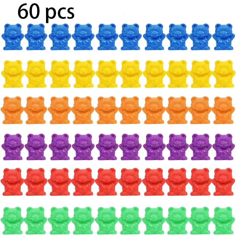 Color Sorting & Counting Bears Learning Set