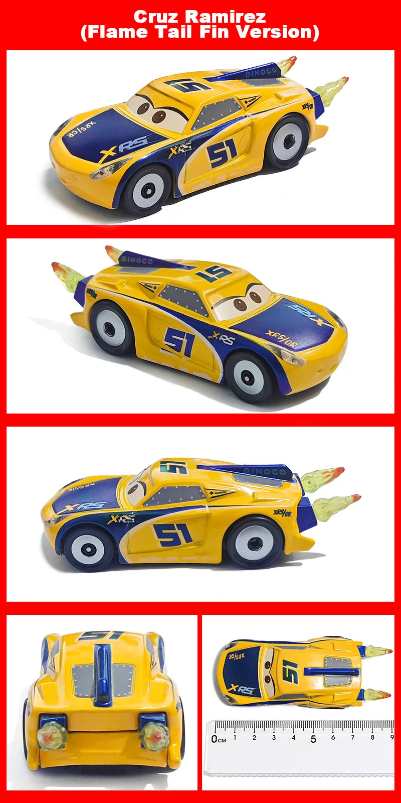 Cartoon Race Car Die-Cast Toy – Pull Back Fun