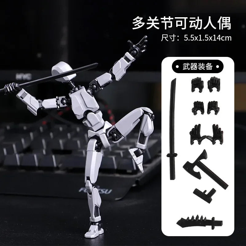 Titan Action Figure Set – Fully Posable Robot Toy