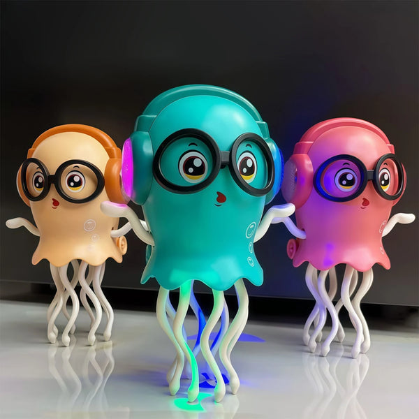 Dancing Octopus LED Toy – Music & Obstacle Avoidance