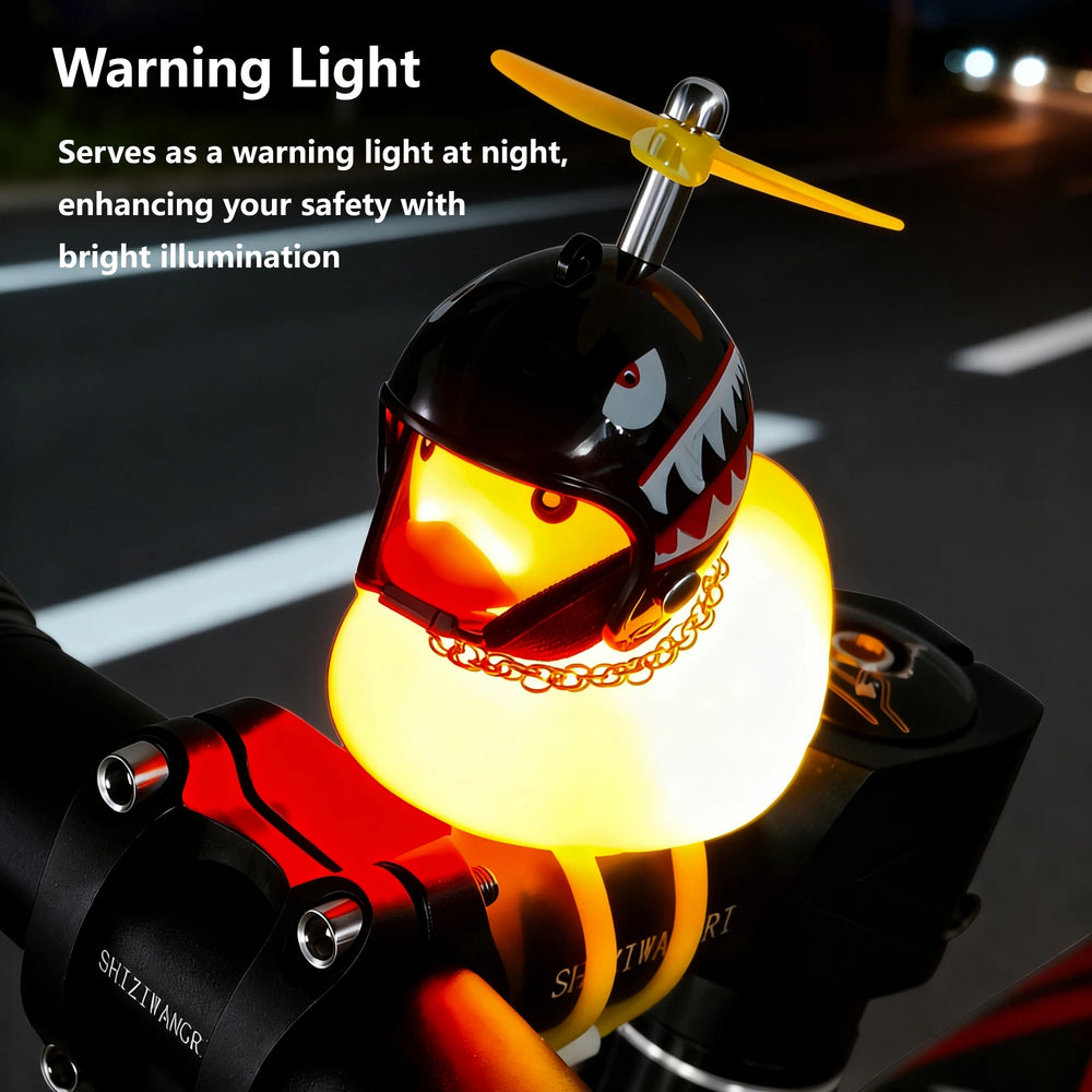 Duck Bike Bell Light – Cute Handlebar Toy for Kids – Detail | Toki Toy Box