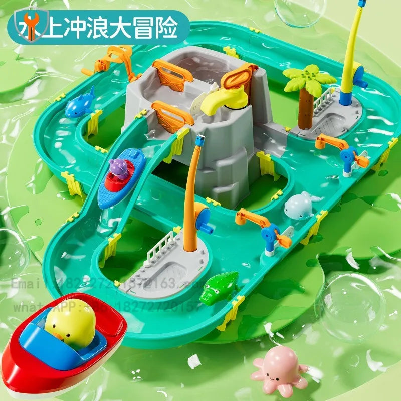 Water Adventure Play Set with Fishing Game
