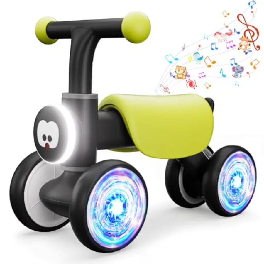 Glow Wheel Balance Bike for Toddlers | TokiToyBox