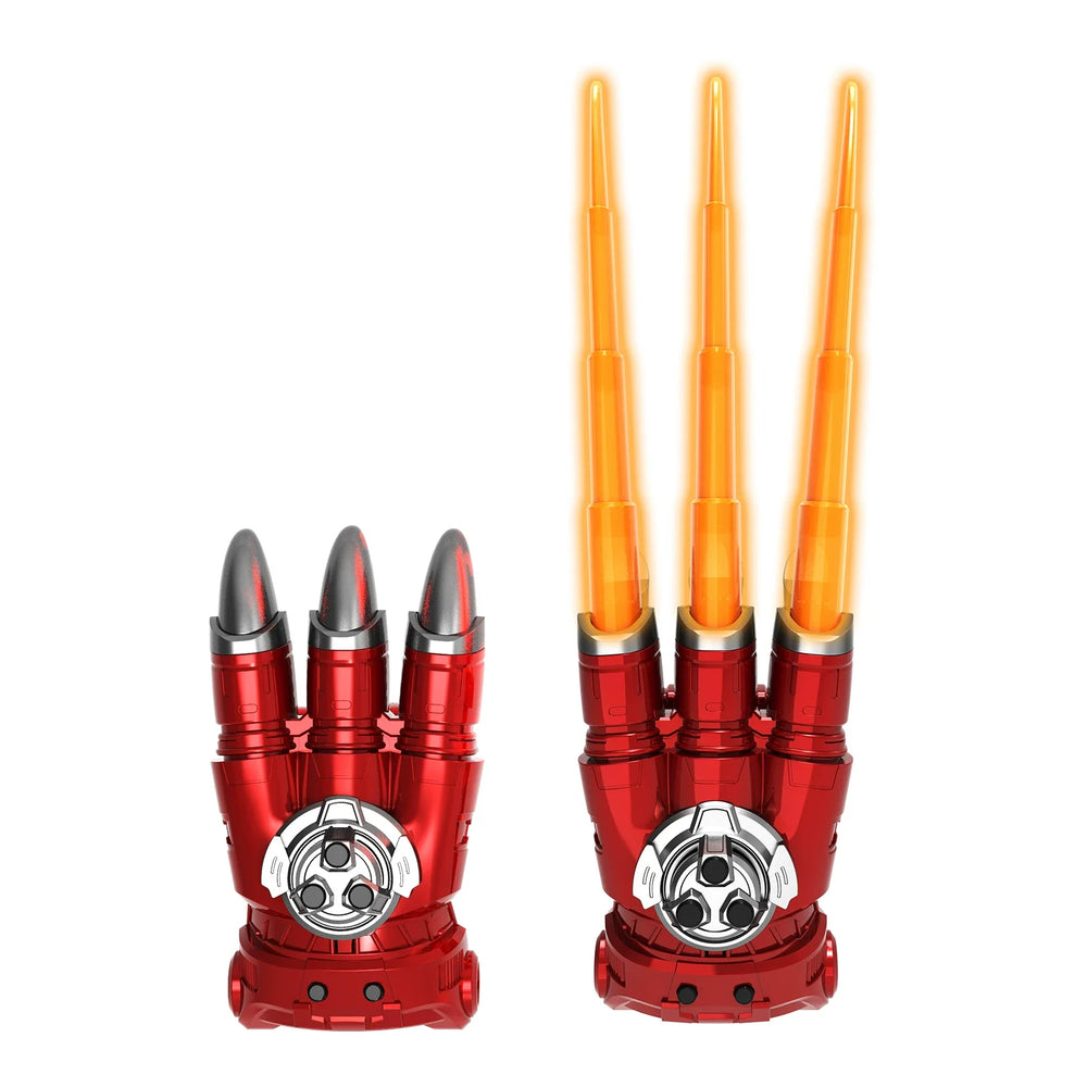 Light-Up Retractable Claw Gloves for Kids