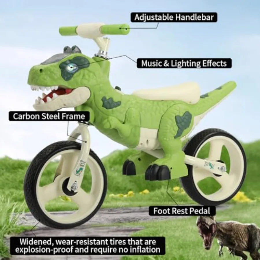 Dino Bike – Dinosaur Theme Design | Toki Toy Box