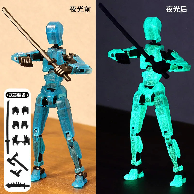 Titan Action Figure Set – Fully Posable Robot Toy