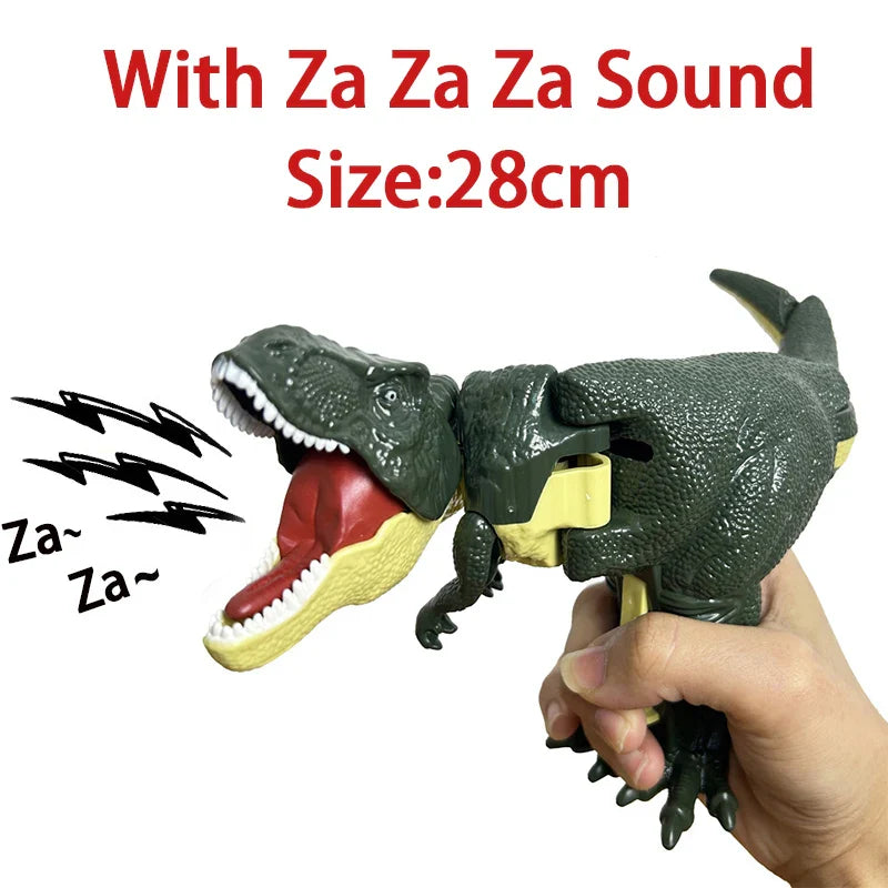 Funny Dino Fidget Toy – Stretchy Stress Relief Fun | Toki Toy Box – Side View | Toki Toy Box