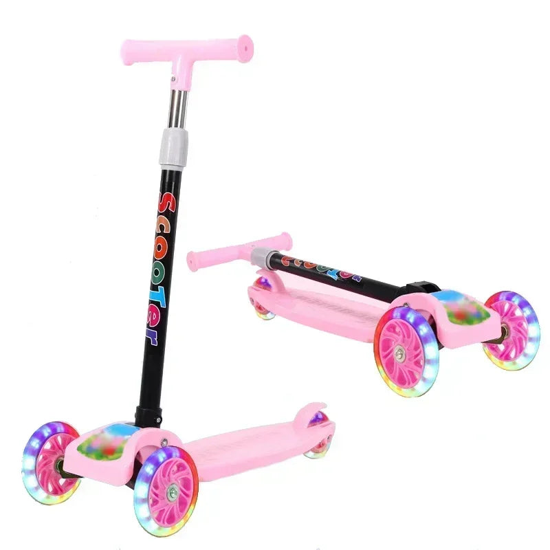 Light-Up Kids Scooter – Adjustable & Smooth Ride