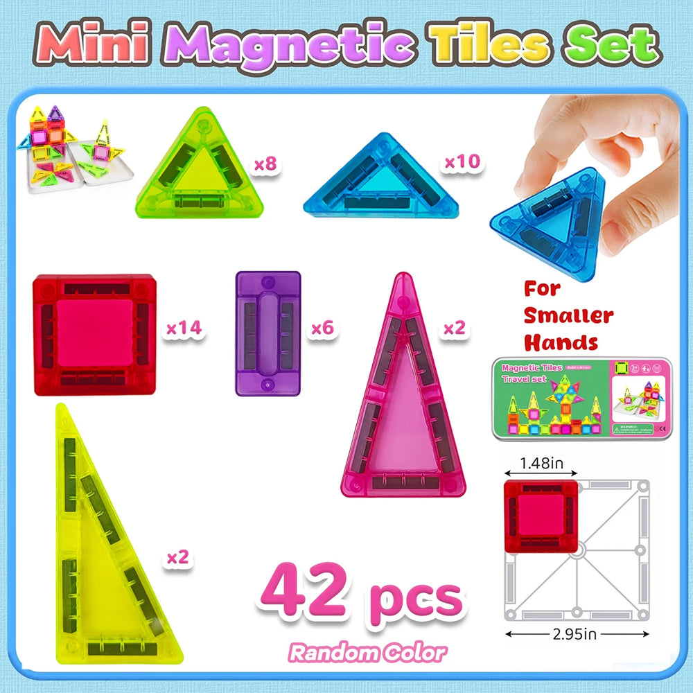 Magnetic Blocks – Portable Size Reference | Toki Toy Box