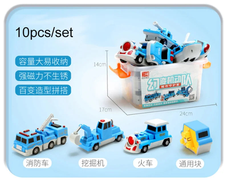 Magnetic Vehicle Building Blocks – DIY Construction Set