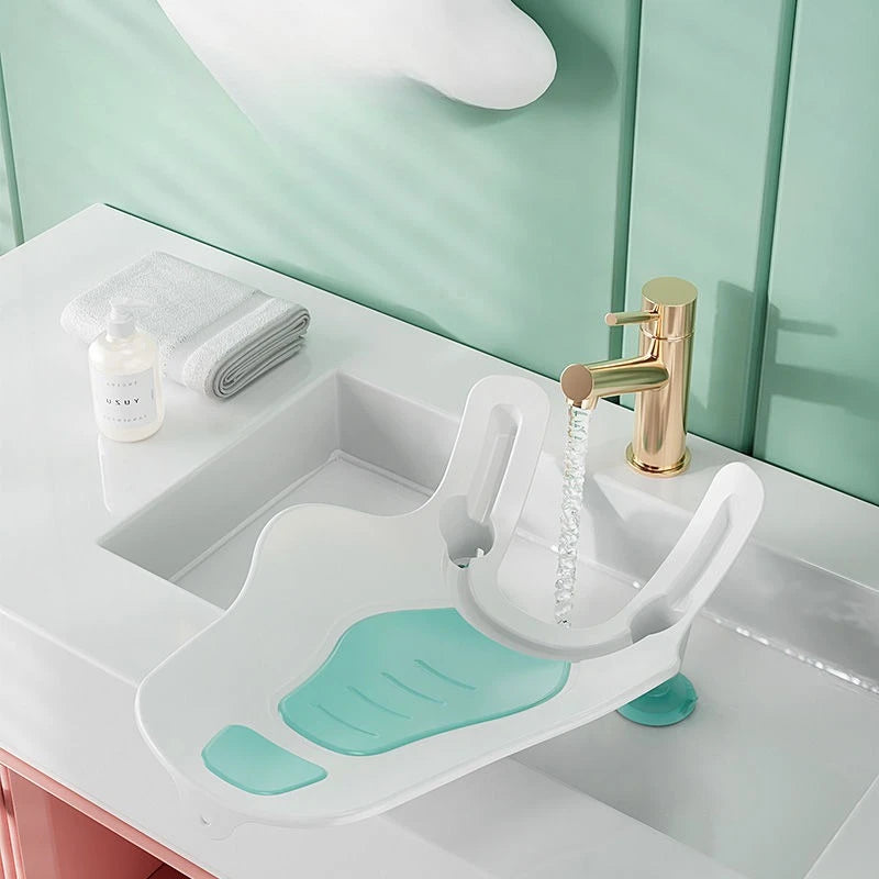 Tushytide Folding Wash Basin – Compact Travel Hygiene – In Use | Toki Toy Box