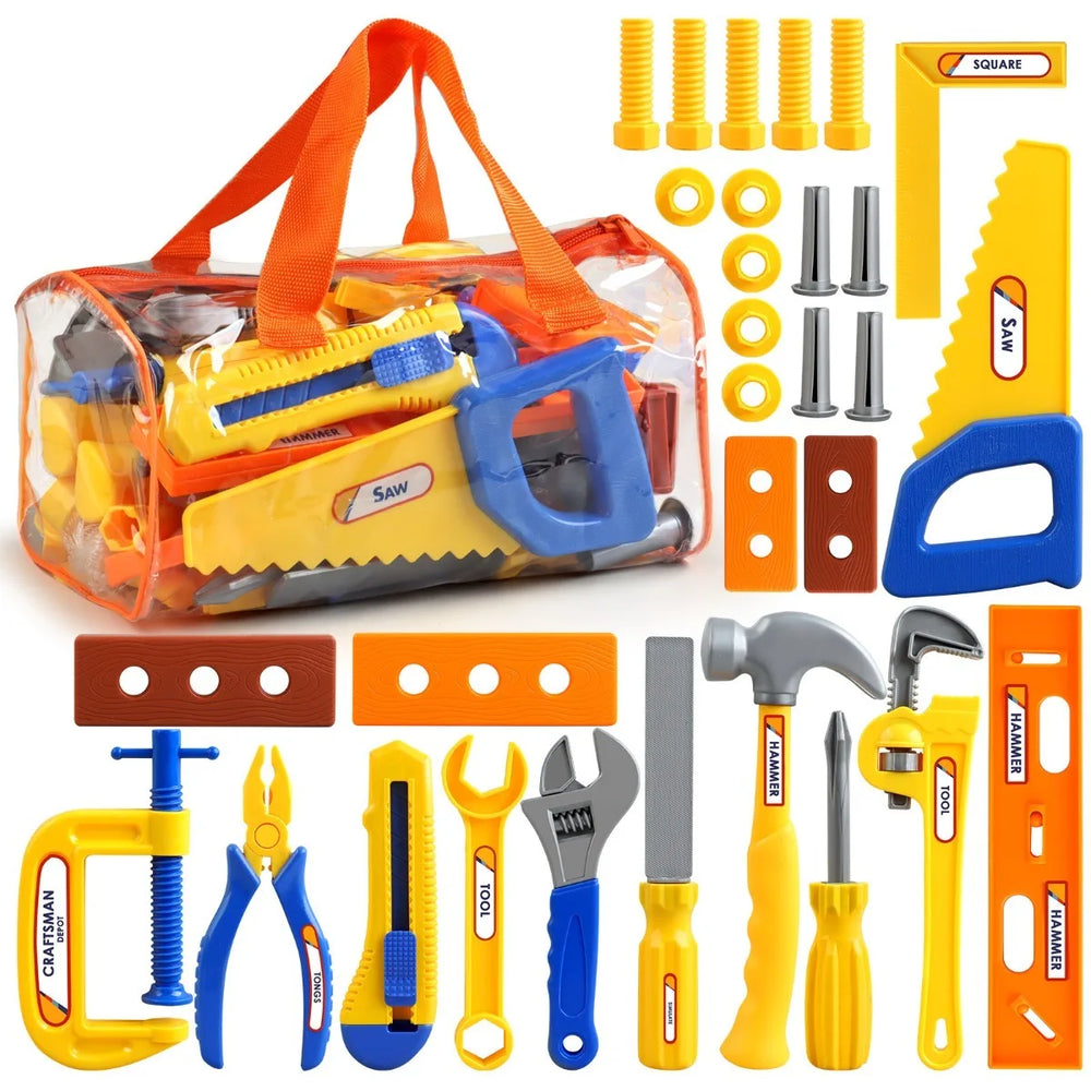 Kids Construction Tool Set – Montessori Play Kit