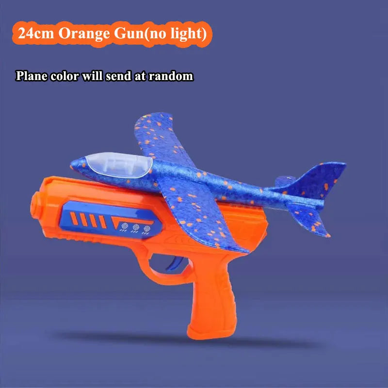 Foam Plane Launcher Toy – Long Distance Outdoor Fun