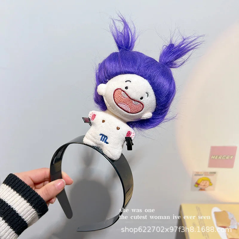 Cute Capy Plush Headband for Fun Hair Styling
