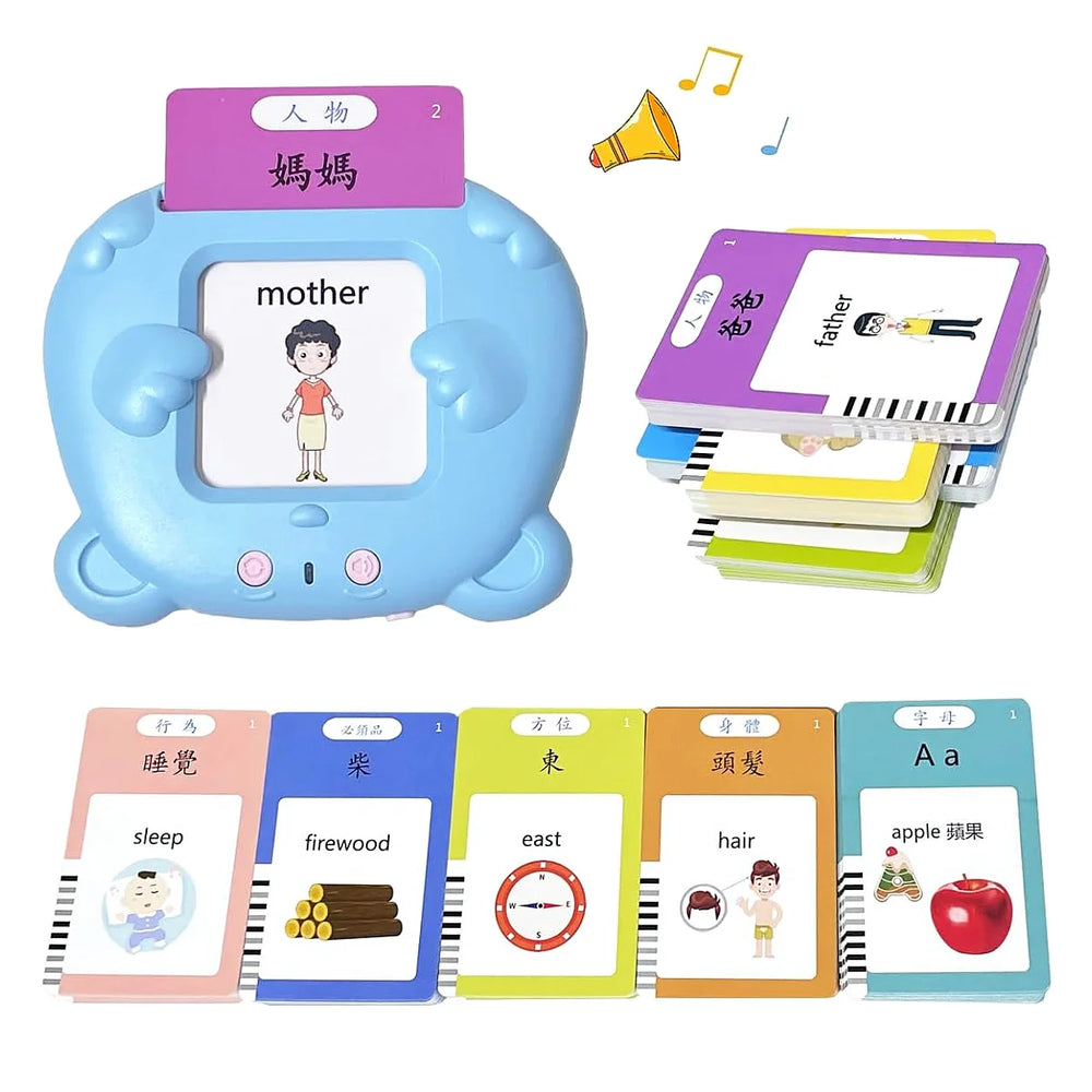 Talking Flash Cards – Trilingual 510-Word Learning Toy