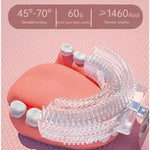 Children’s Electric Toothbrush – 360° Automatic U-Shaped Silicone Brush