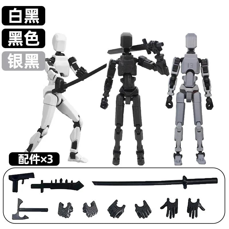 Titan Action Figure Set – Fully Posable Robot Toy