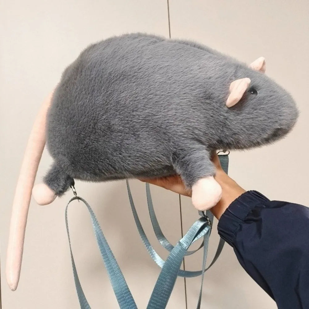 Cute Plush Mouse Backpack | TokiToy Box