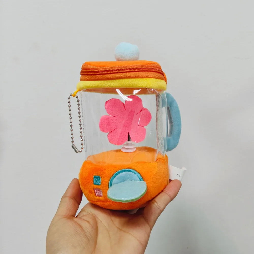 Funny Carrot Juicer Plush Bag Charm – Toki Toy Box – Color Options | Toki Toy Box