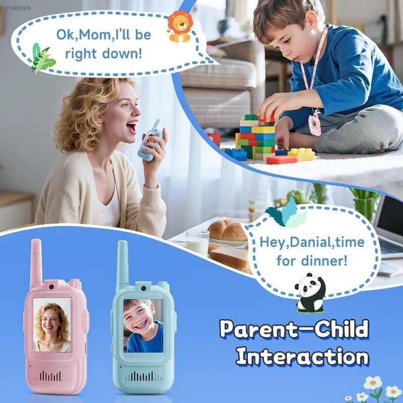 Video Walkie Talkies – Pink Pair | Toki Toy Box