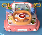 Baby Musical Steering Wheel Toy – Interactive Car Seat Toy for Sensory Play & Motor Skill Development