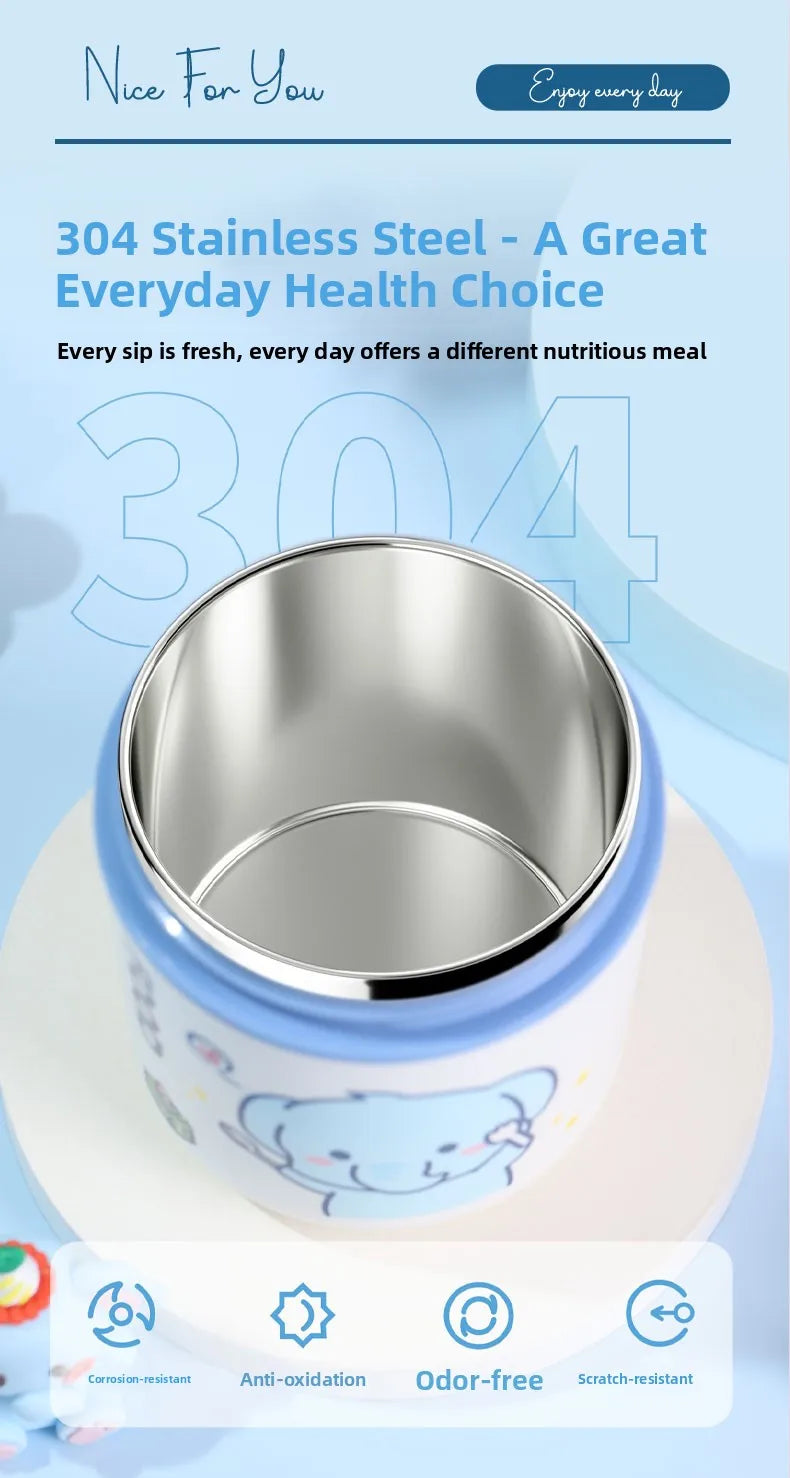 Insulated Stainless Steel Lunch Box Set – Portable Meal Kit