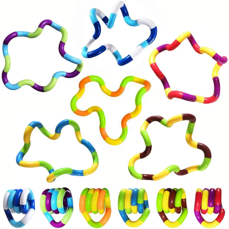 Quiet Twisty Fidget Toy – Squeeze, Twist & Spin