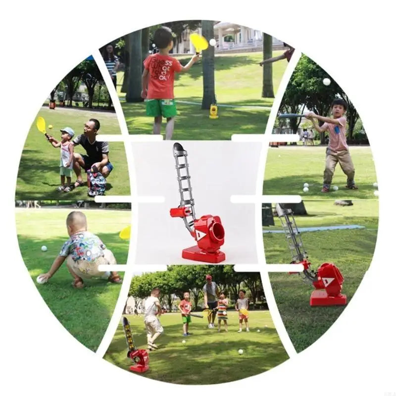 Auto Pitching Machine – 2-in-1 Baseball & Tennis Trainer - Toki Toy Box