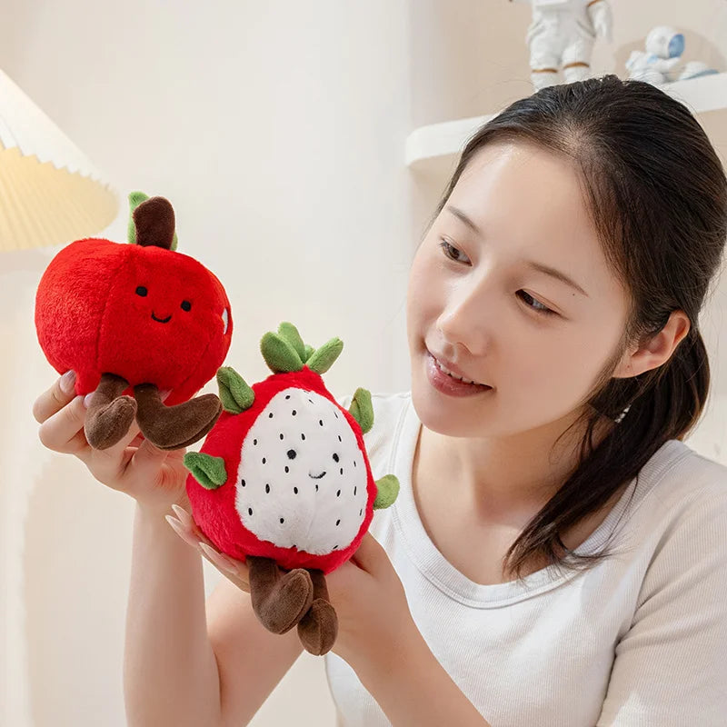 Fruit Plush – Apple and Pear | Toki Toy Box