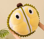 Creative Detachable Durian Plush Toy – Soft, Cute Peeling Fruit Pillow Doll