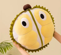 Creative Detachable Durian Plush Toy – Soft, Cute Peeling Fruit Pillow Doll