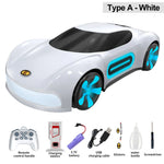 9IMOD 1:18 RC Stunt Car – One-Key Spray with LED Lights