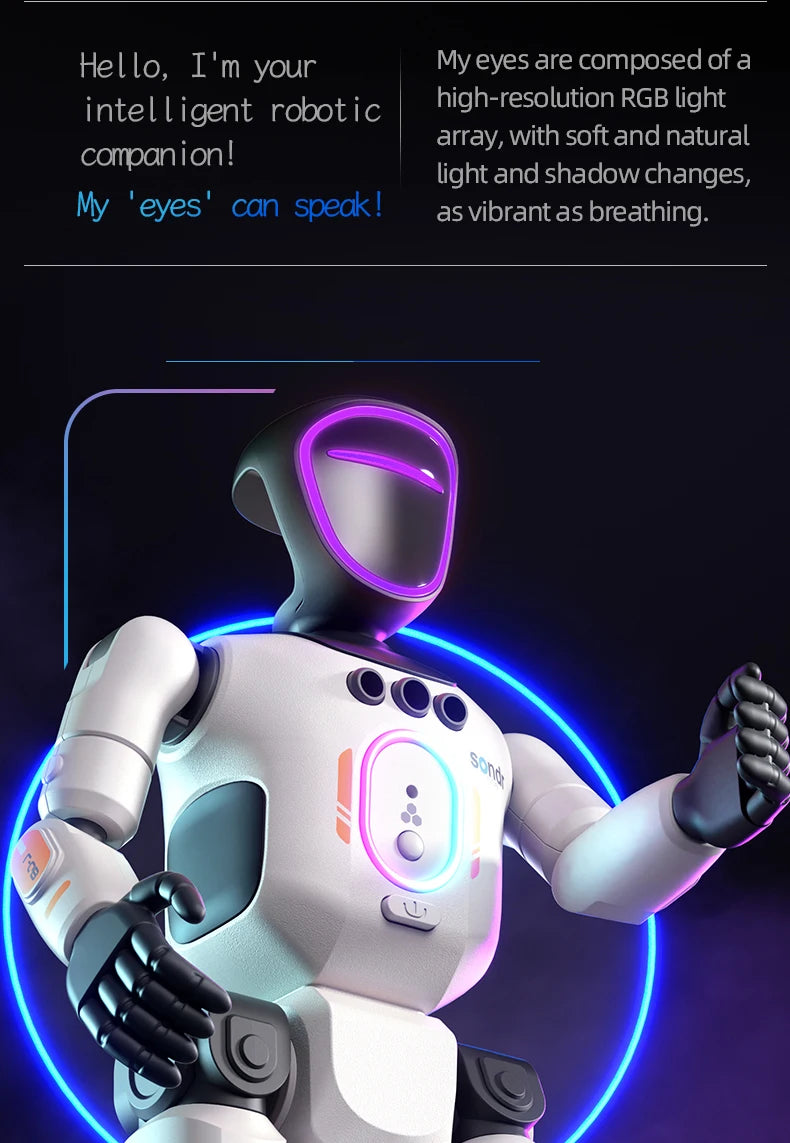 RC Robot Intelligent Robot for Children Remote Controlled Robots Smart Intelligent Dancing RC Robot Toy Gift for Kid R40