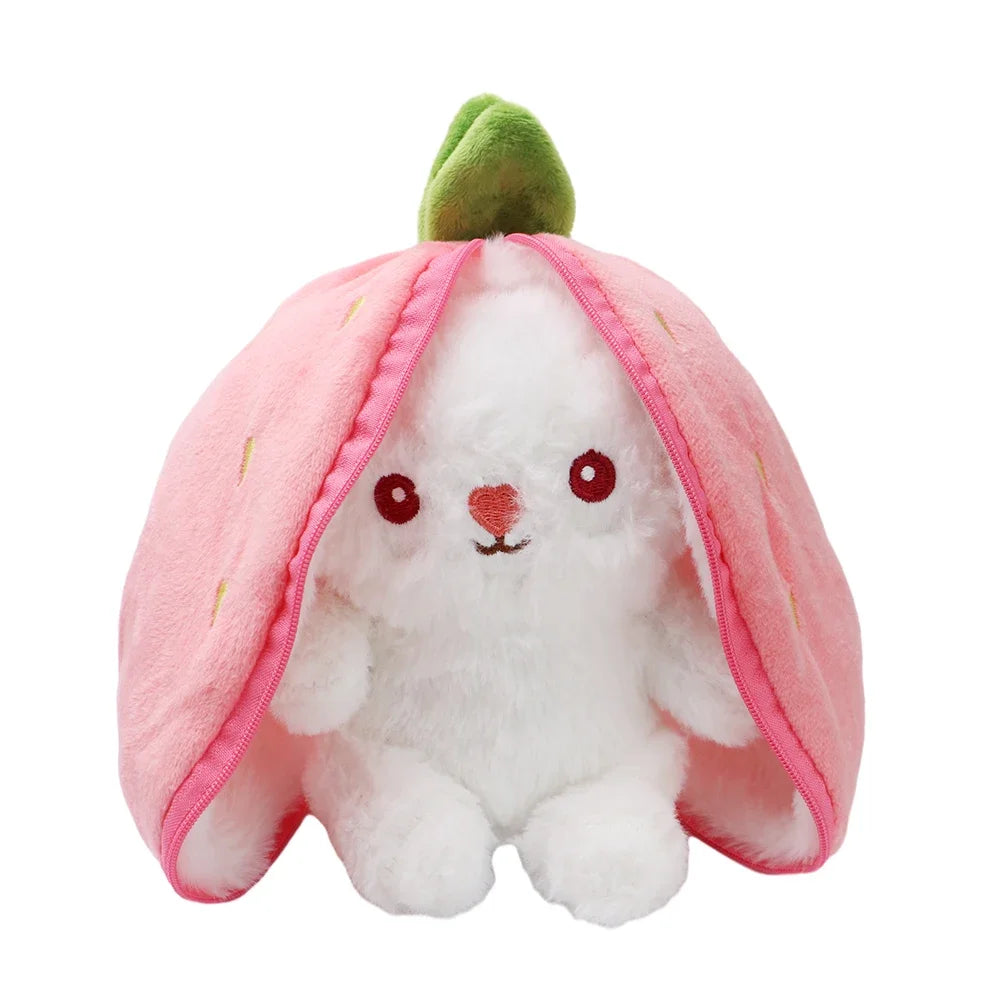 Fruit Bunny Plush Pillow – Cute Cozy Kawaii Toy – Whats Included | Toki Toy Box
