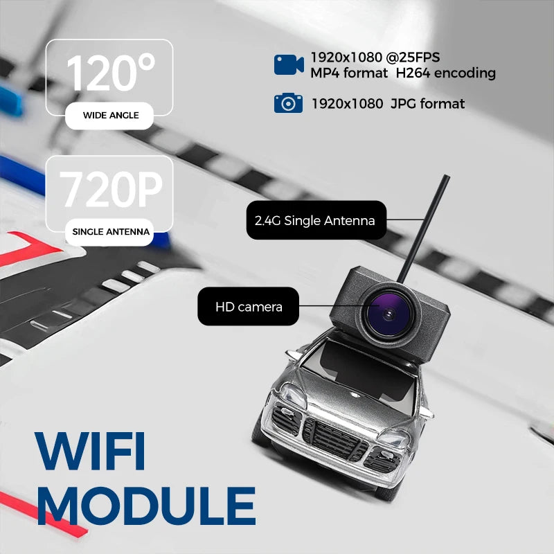 Mini WiFi Camera RC Car with App Control