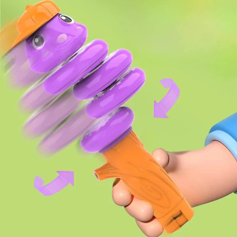 "Whistle Rotating Snake Toy – Fun Balance & Swing Action, Great for Kids' Play & Stress Relief"