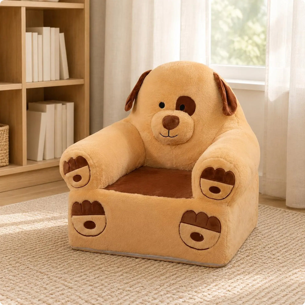 Cozy Creature Kids Sofa with Washable Cover