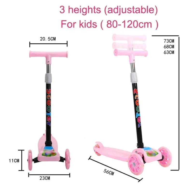 Light-Up Kids Scooter – Adjustable & Smooth Ride