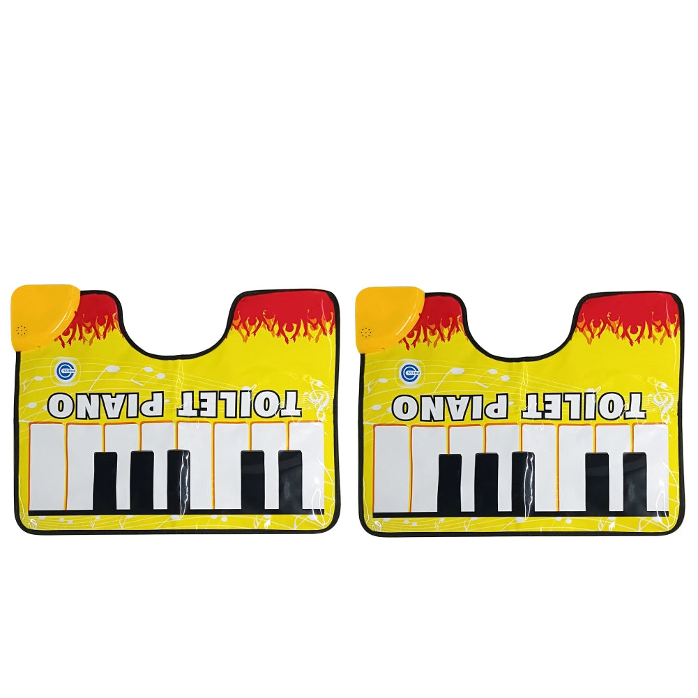 Toilet Piano Mat – Funny Musical Rug
